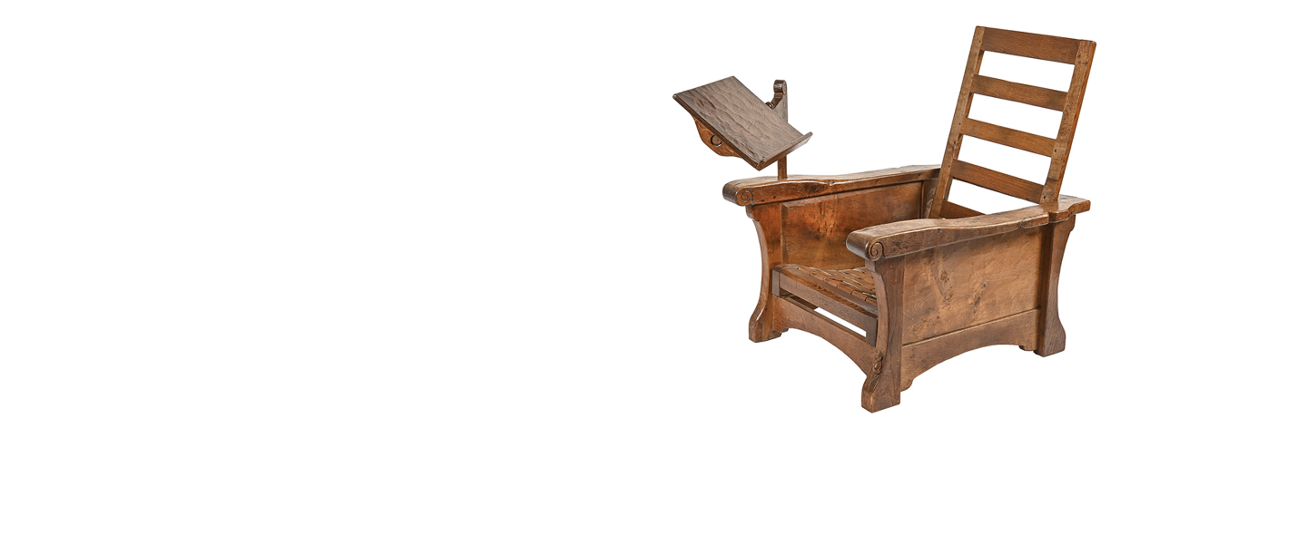 Top Lot 751 Mouseman chair Slide Image